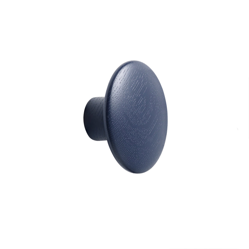 Muuto - Wandhaken "The Dots Wood"  | S / nachtblau
