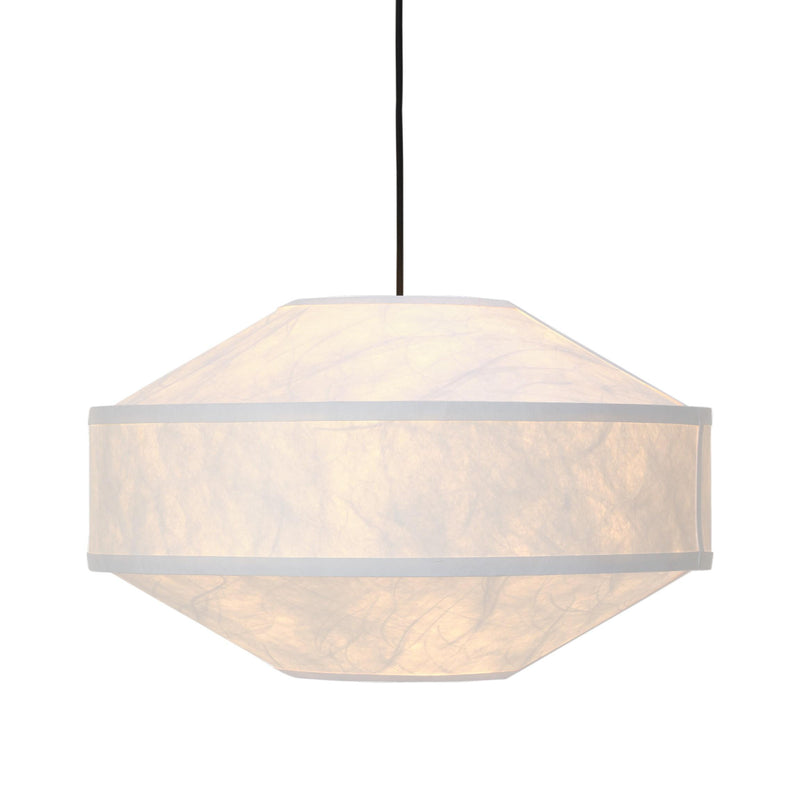 New Works - Kite Pendelleuchte | Ø 55 cm / white Tyvek