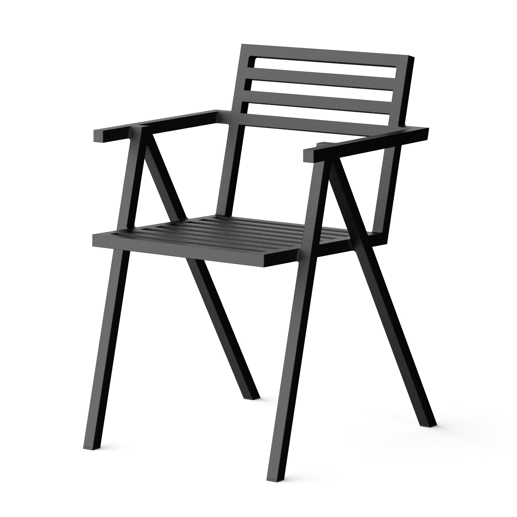 NINE - 19 Outdoors Stacking Armchair | schwarz