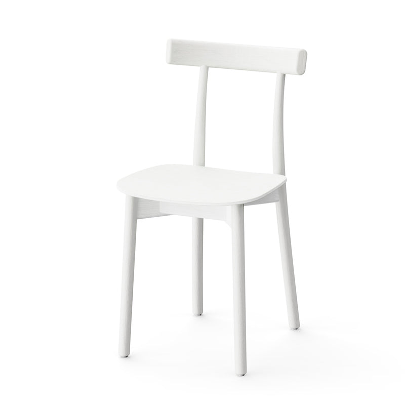 NINE - Skinny Wooden Chair | weiß