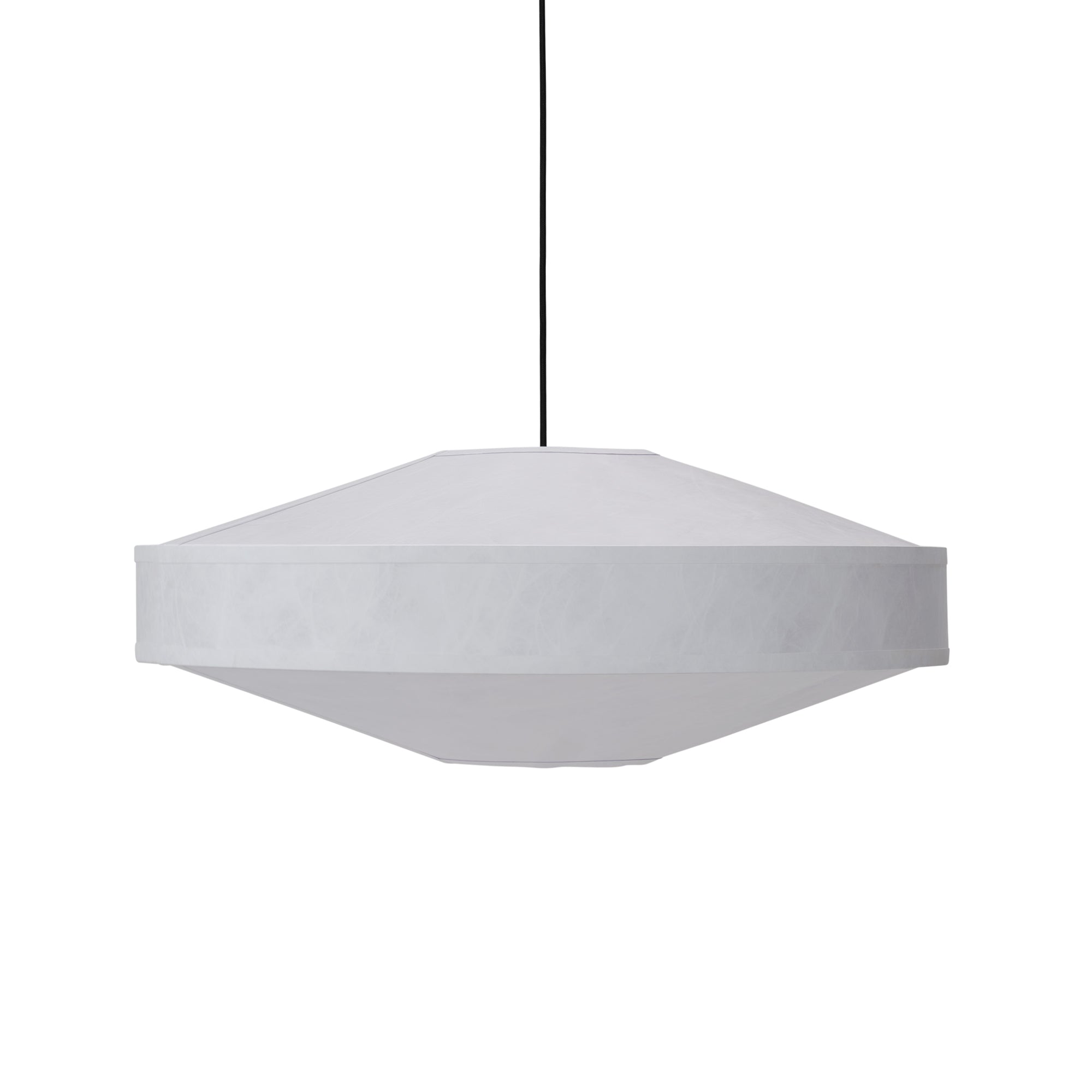 New Works - Kite Pendelleuchte | Ø 75 cm / white Tyvek