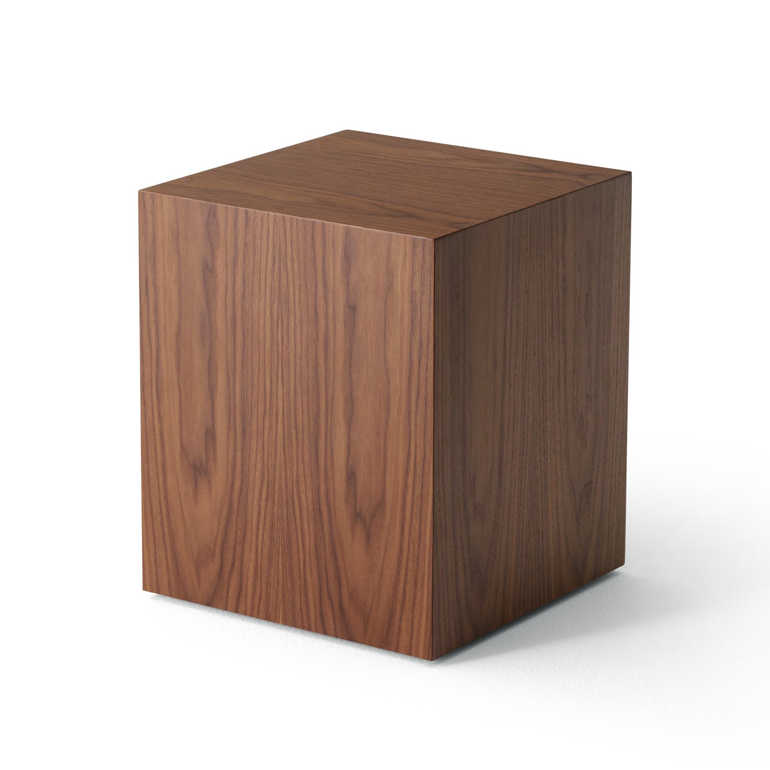 New Works - Mass Beistelltisch | ohne Schublade / Walnuss