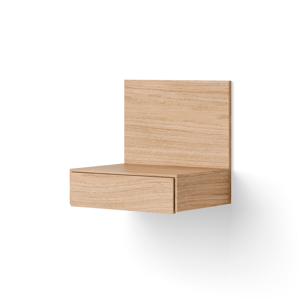 New Works - Tana Wandmontierter Nachttisch | Eiche