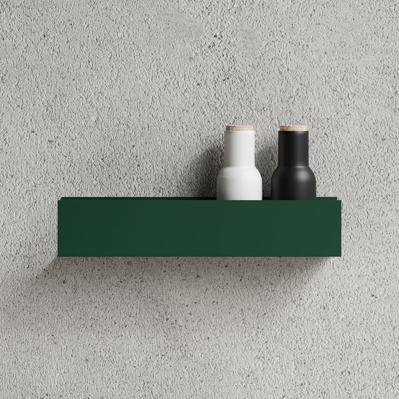 Nichba Design - Wandregal U40 | moosgrün