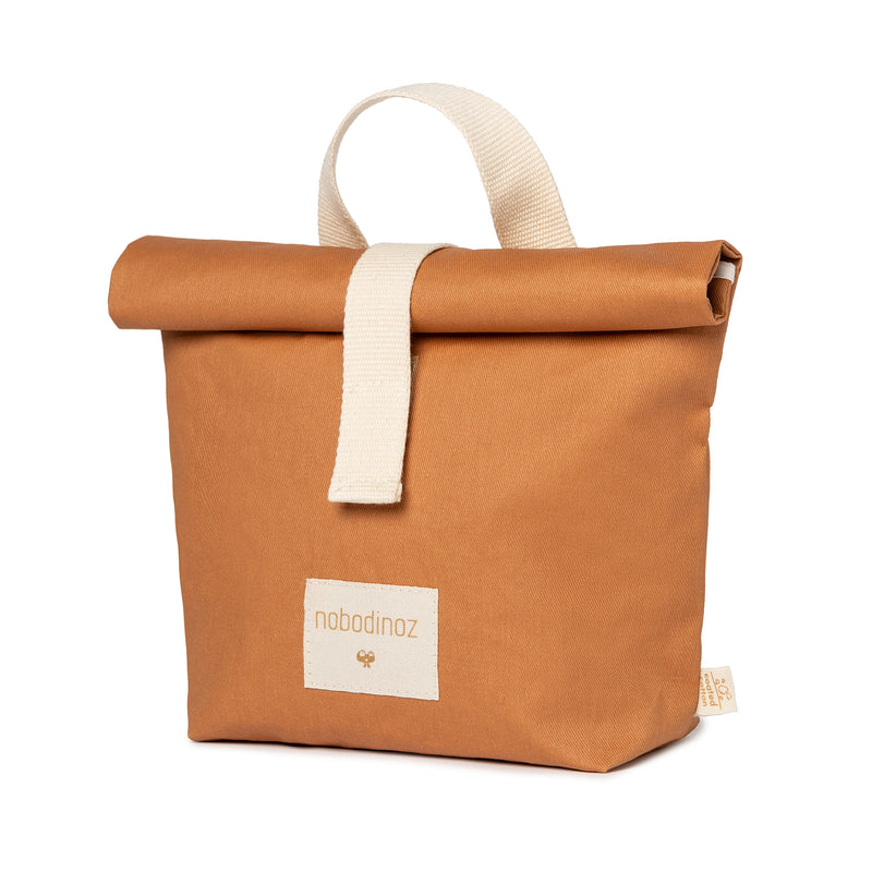 Nobodinoz - Sunshine Eco Lunch Bag | cinnamon