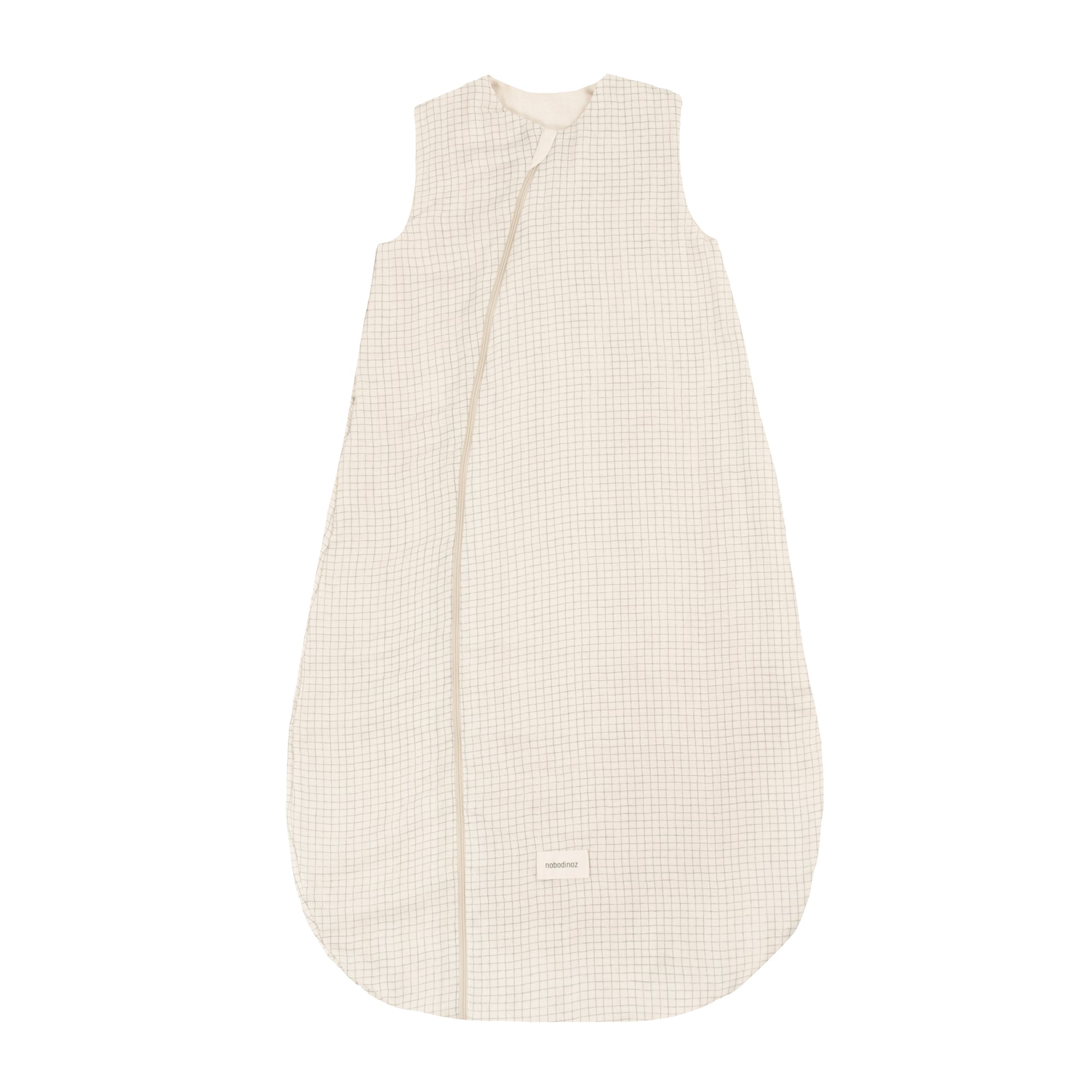 Nobodinoz - Sweety Baby-Schlafsack | 6-18 Monate / blue grid