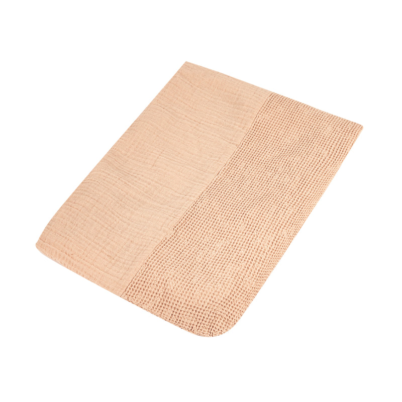 Nobodinoz - Wabi Sabi Bezug für Wickelauflage | powder pink