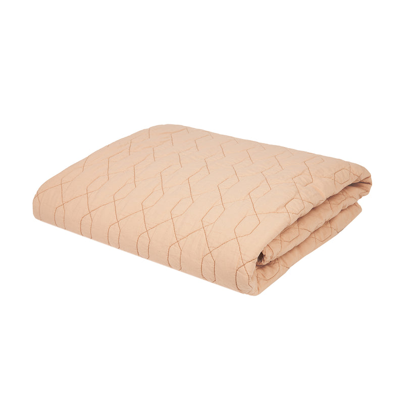 Nobodinoz - Wabi Sabi Steppdecke | powder pink