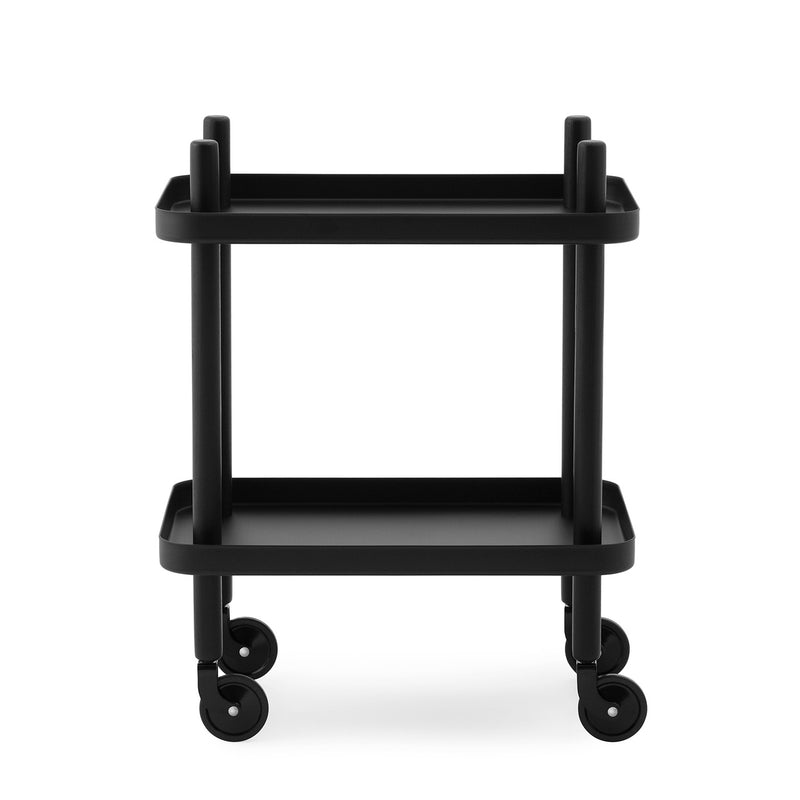 Normann Copenhagen - Block Beistellwagen | schwarz