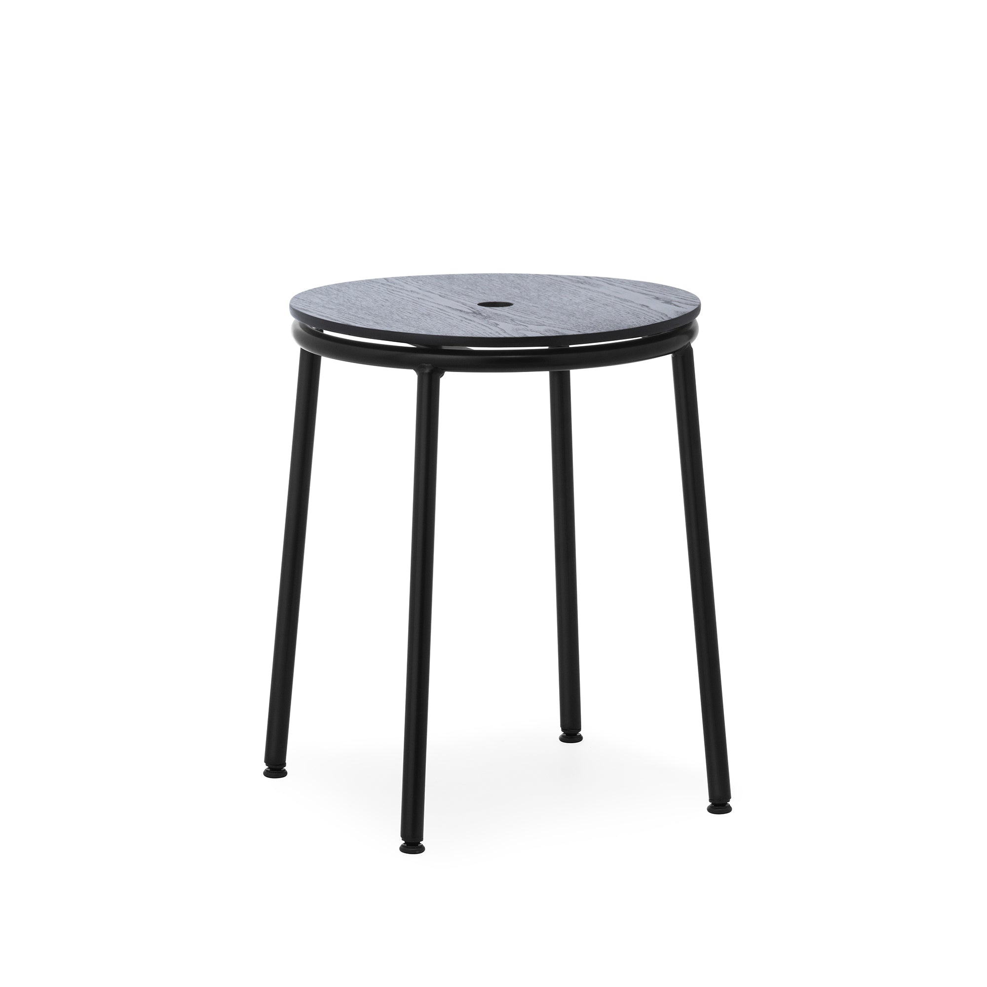 Normann Copenhagen - Circa Hocker | Eiche schwarz lackiert