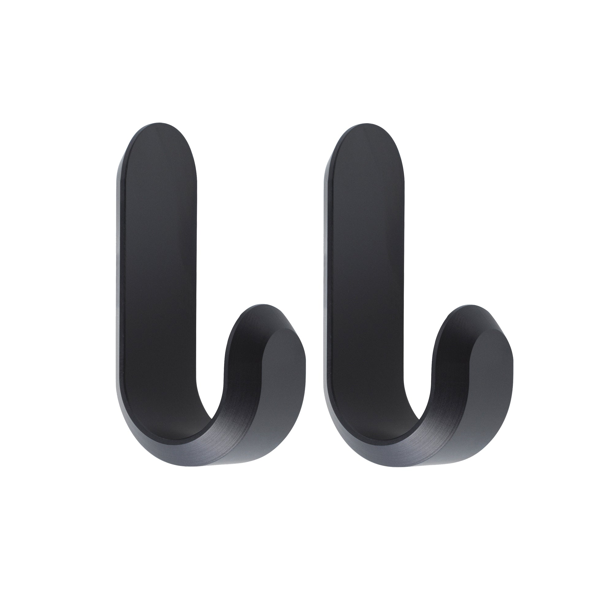 Normann Copenhagen - Curve Wandhaken Mini | matt schwarz