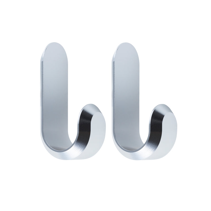 Normann Copenhagen - Curve Wandhaken Mini | silber