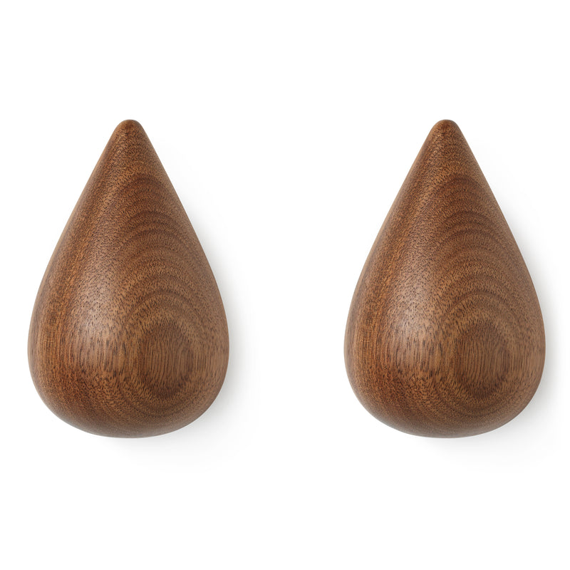 Normann Copenhagen - Dropit Wandhaken | M / walnuss