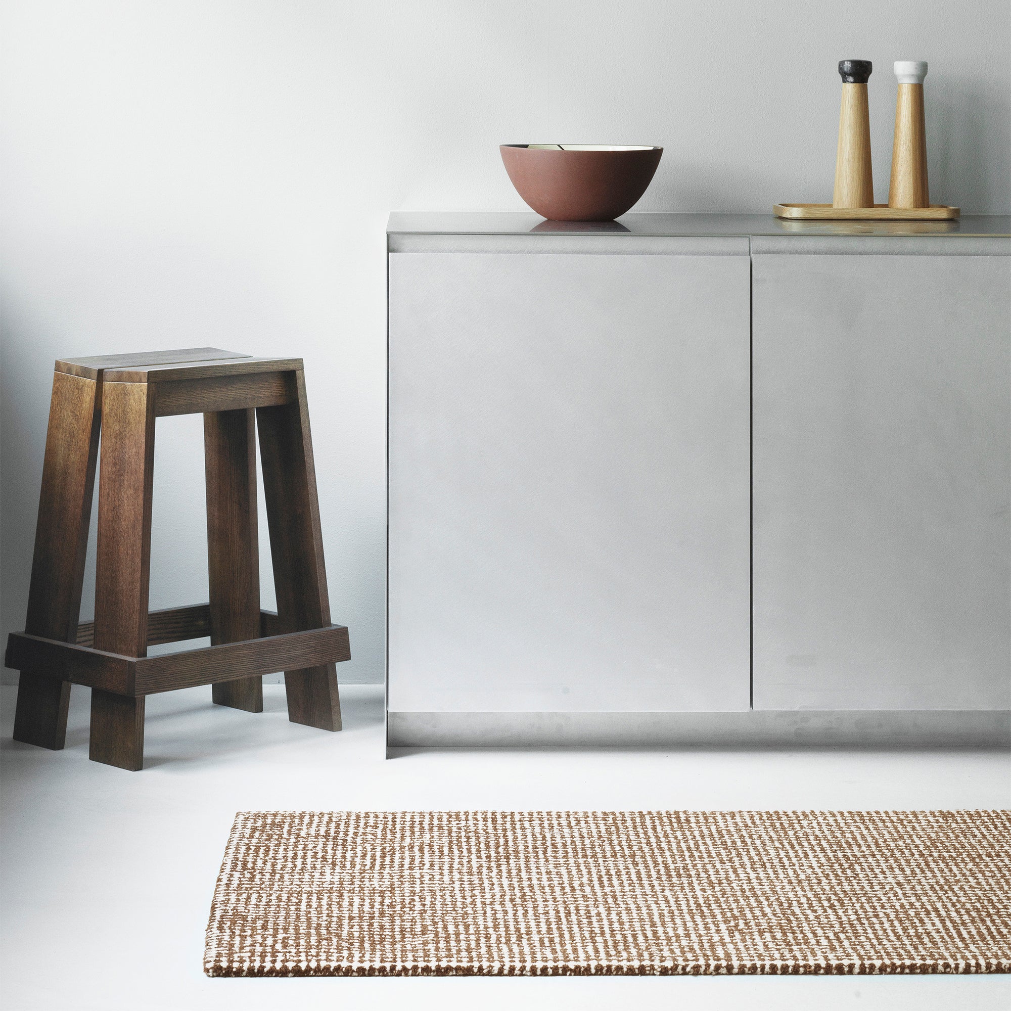 Normann Copenhagen - Flick Teppich | 80 x 200 cm / brown