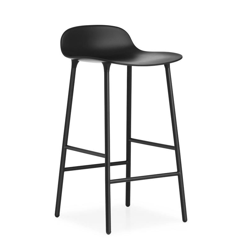 Normann Copenhagen - Form Barhocker 65 (Stahl) | schwarz