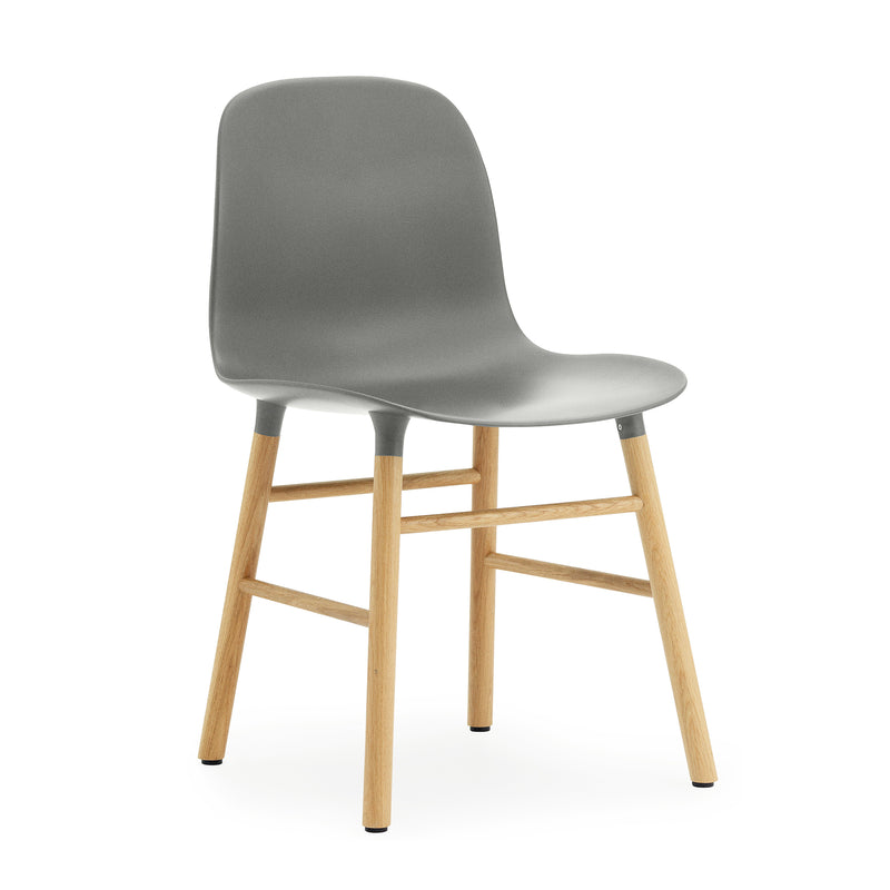 Normann Copenhagen - Form Chair (Holz) | grau / Eiche