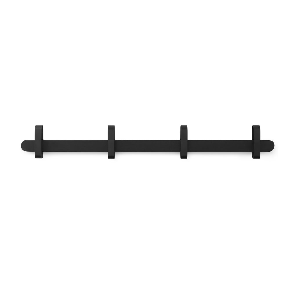 Normann Copenhagen - Hoop Garderobenleiste | schwarz