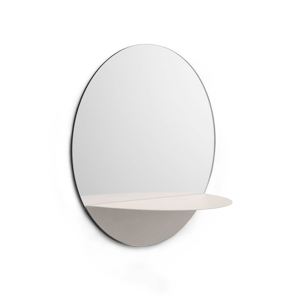 Normann Copenhagen - Horizon Spiegel rund | rund / weiß