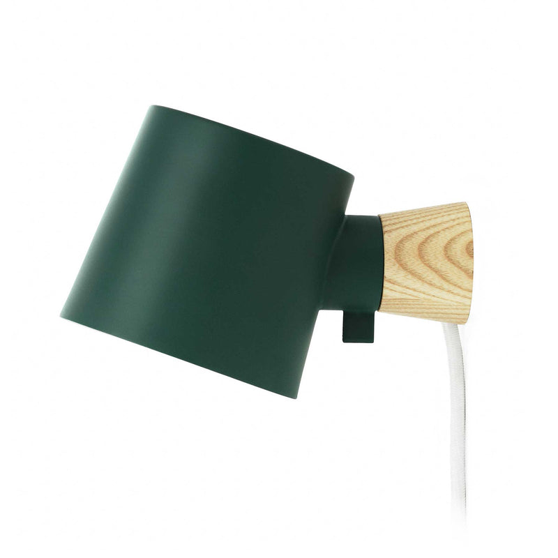Normann Copenhagen - Rise Wandleuchte | ohne Wandhalterung / petrolgrün
