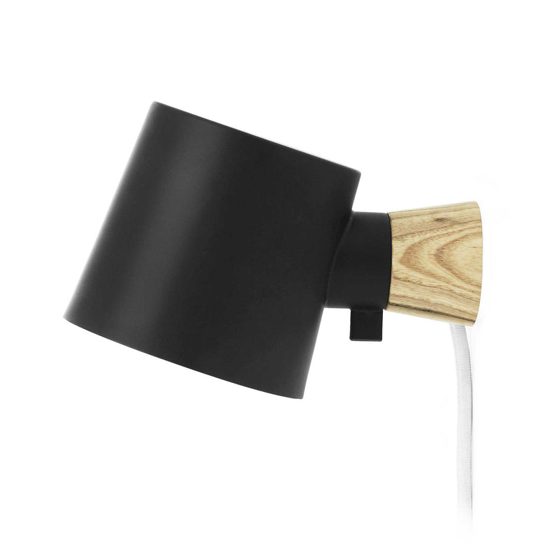 Normann Copenhagen - Rise Wandleuchte | ohne Wandhalterung / schwarz