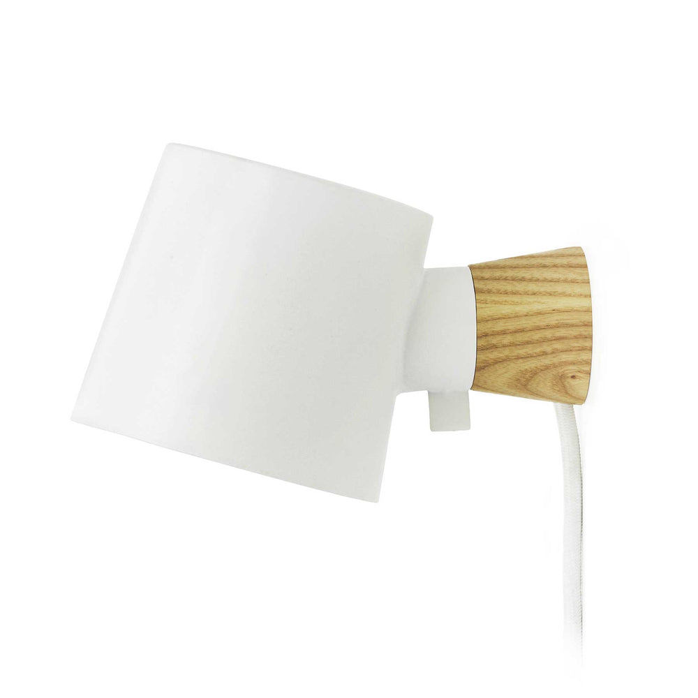 Normann Copenhagen - Rise Wandleuchte | ohne Wandhalterung / weiß