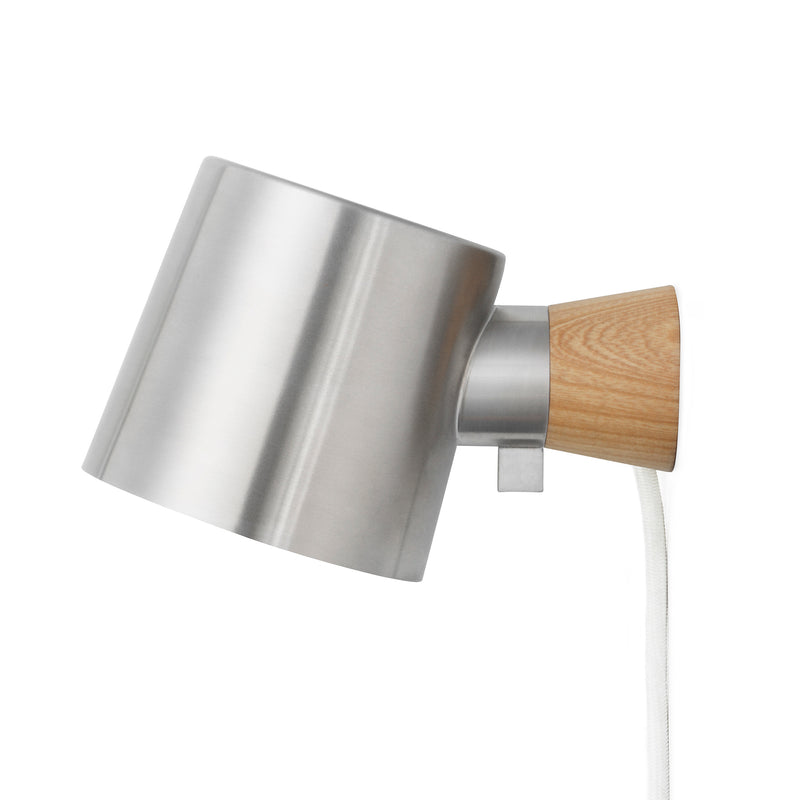 Normann Copenhagen - Rise Wandleuchte | ohne Wandhalterung / Edelstahl