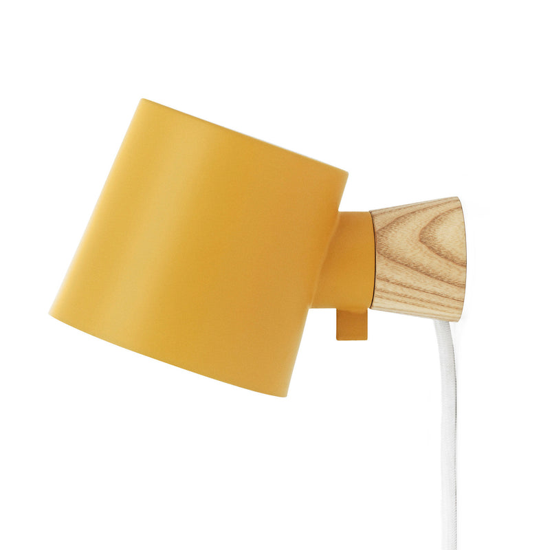 Normann Copenhagen - Rise Wandleuchte | ohne Wandhalterung / gelb