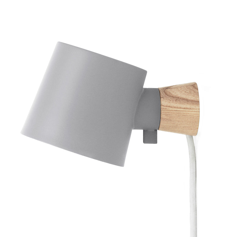 Normann Copenhagen - Rise Wandleuchte | ohne Wandhalterung / grau