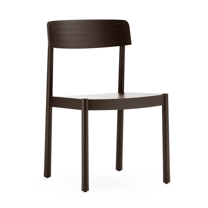 Normann Copenhagen - Timb Stuhl | ohne Polster / braun