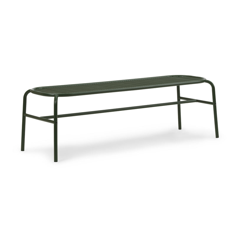 Normann Copenhagen - Vig Outdoor Bank | dunkelgrün