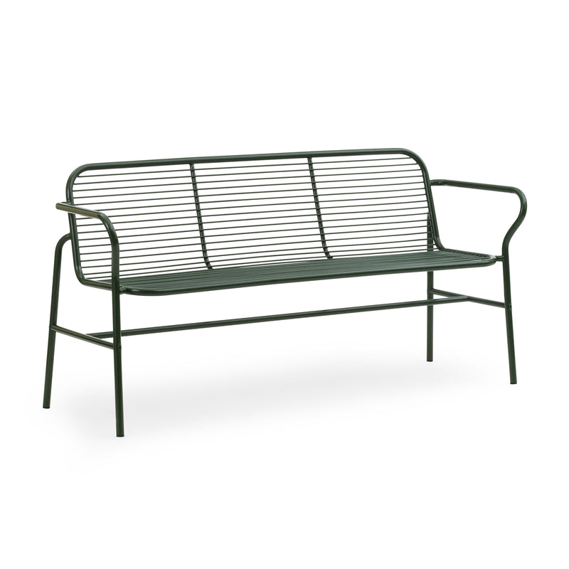 Normann Copenhagen - Vig Dining Bench | dunkelgrün