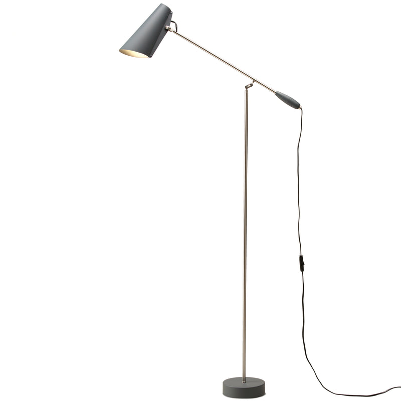 Northern - Birdy Stehleuchte | grau/metallic