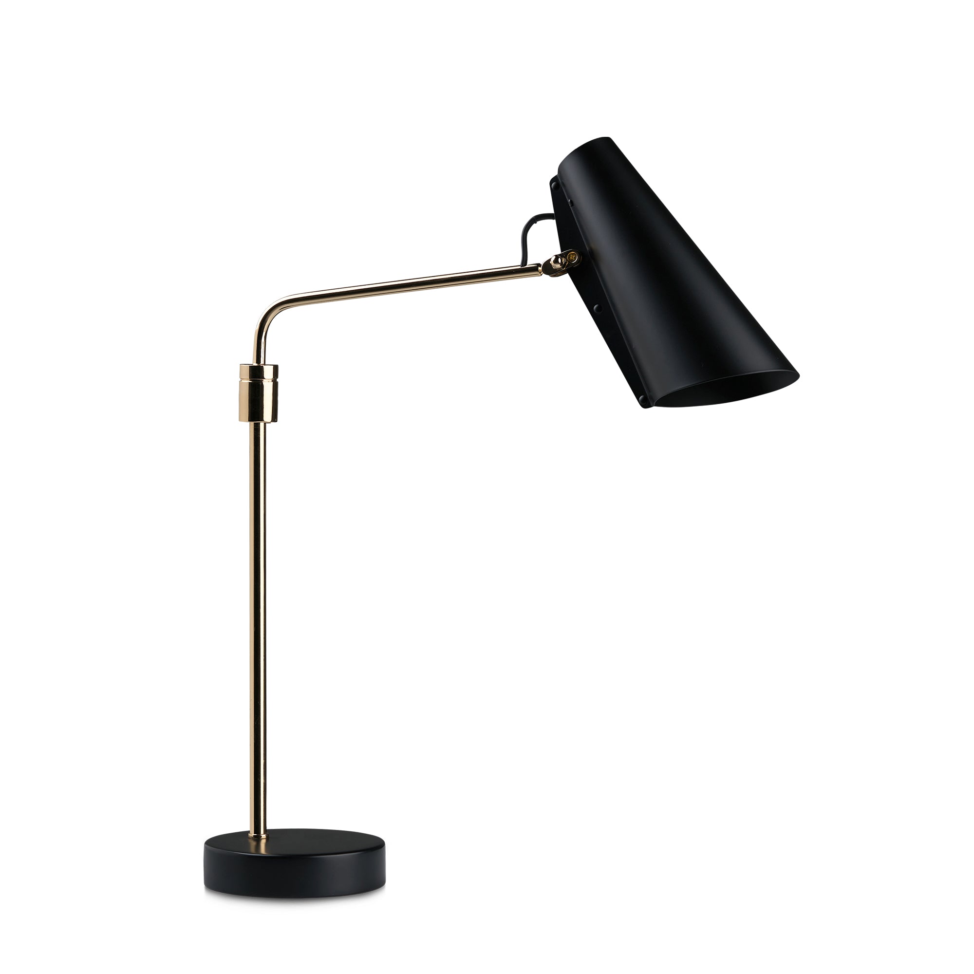 Northern - Birdy Swing Tischleuchte | schwarz/messing