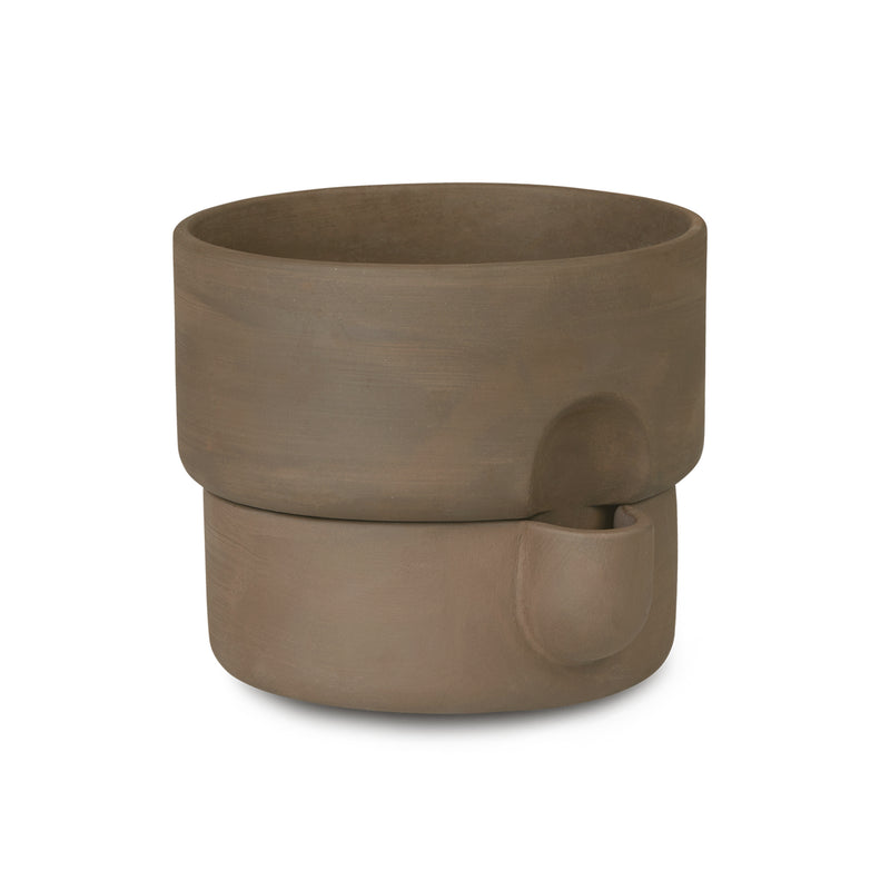 Northern - Oasis Pflanztopf | Ø 15 x H 13 cm / braun
