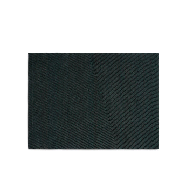 Northern - Row Teppich | 170 x 240 cm / dark green