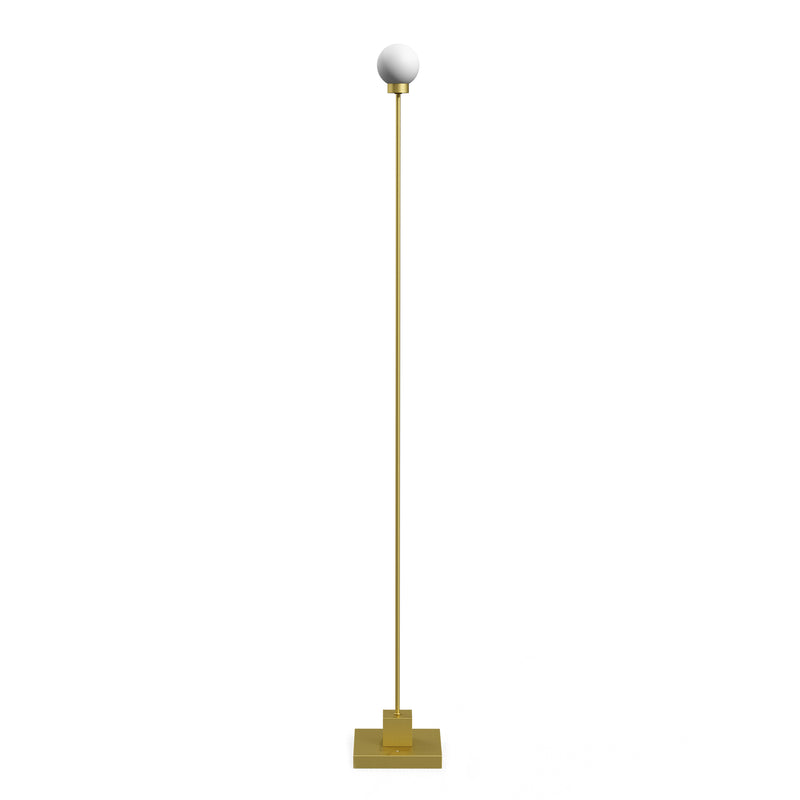 Northern - Snowball LED Stehleuchte mit Akku | Messing