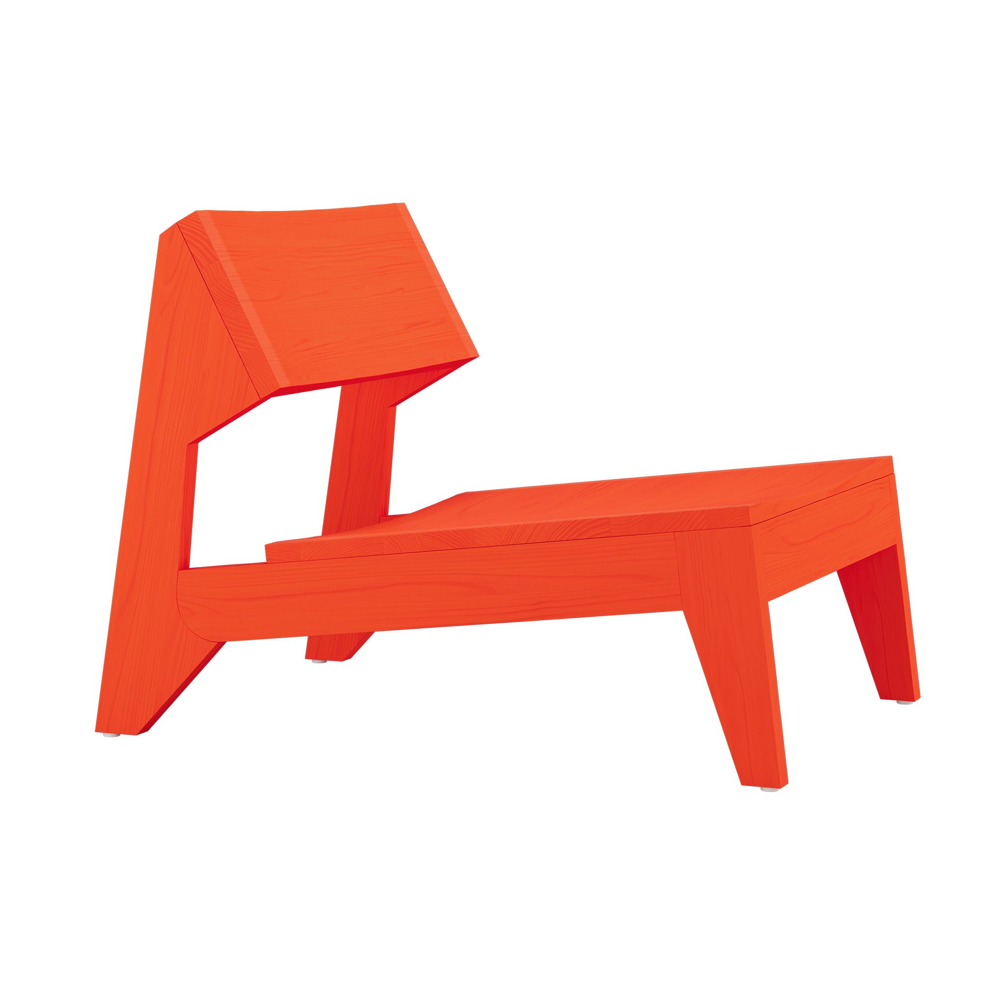 OUT Objekte unserer Tage - Schulz Lounge Chair | leuchtrot