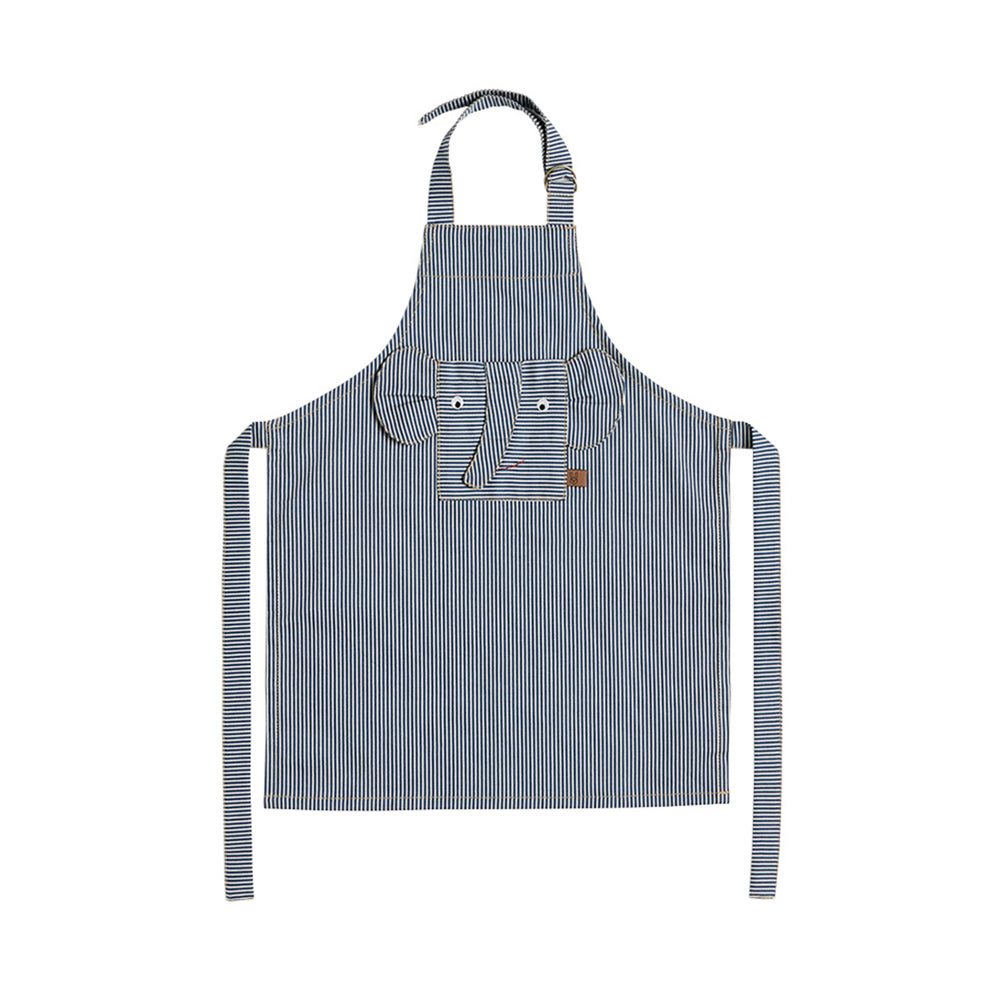 OYOY Mini - Striped Denim Elephant Schürze | 