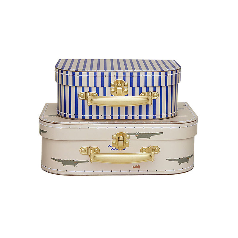 OYOY Mini - Mini-Koffer Toucan &amp; Stripe | 