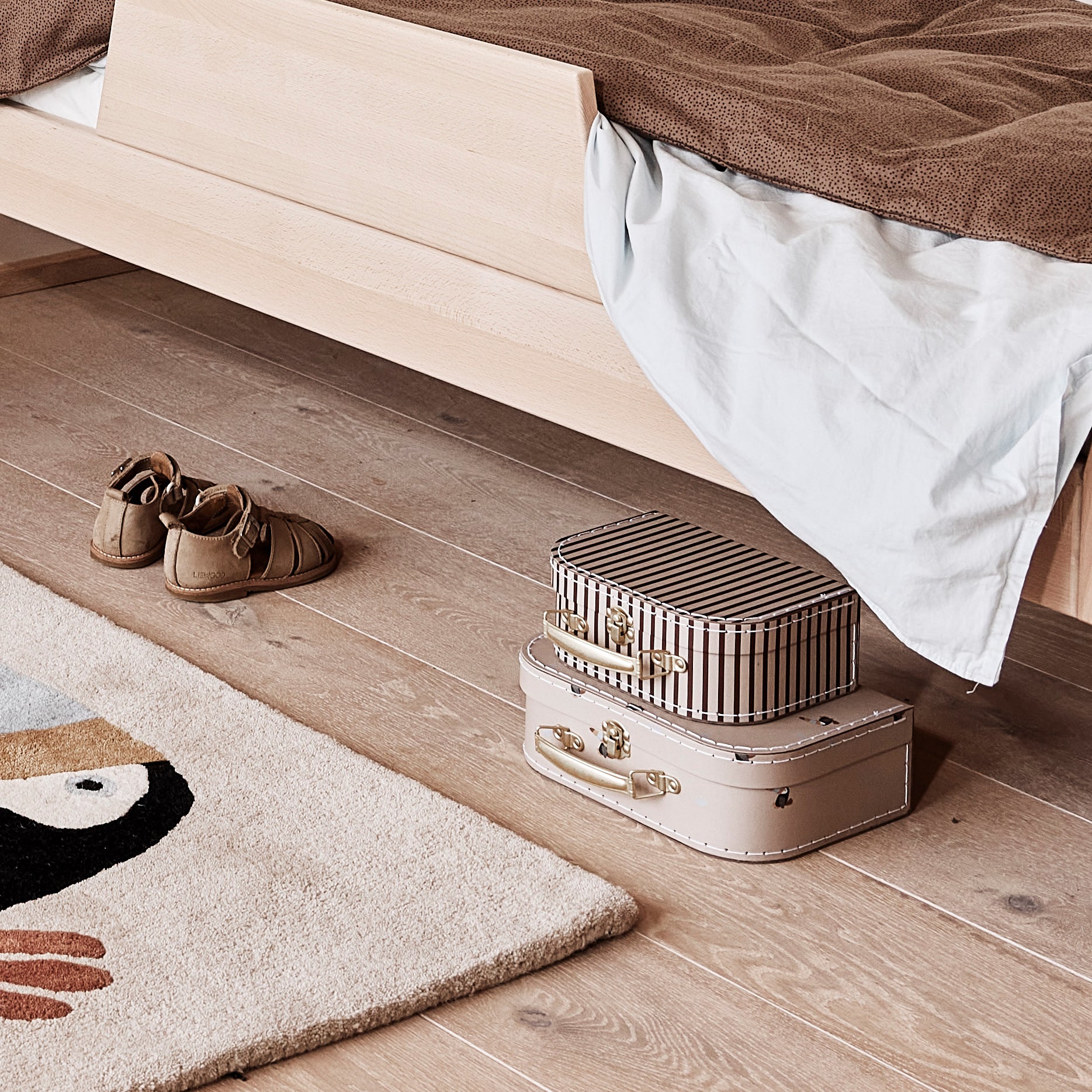 OYOY Mini - Mini-Koffer Toucan &amp; Stripe