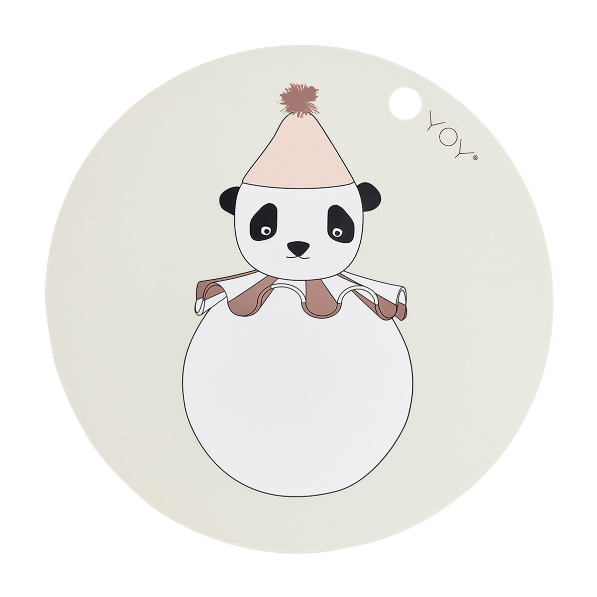 OYOY - Platzset PomPom | Panda/off white