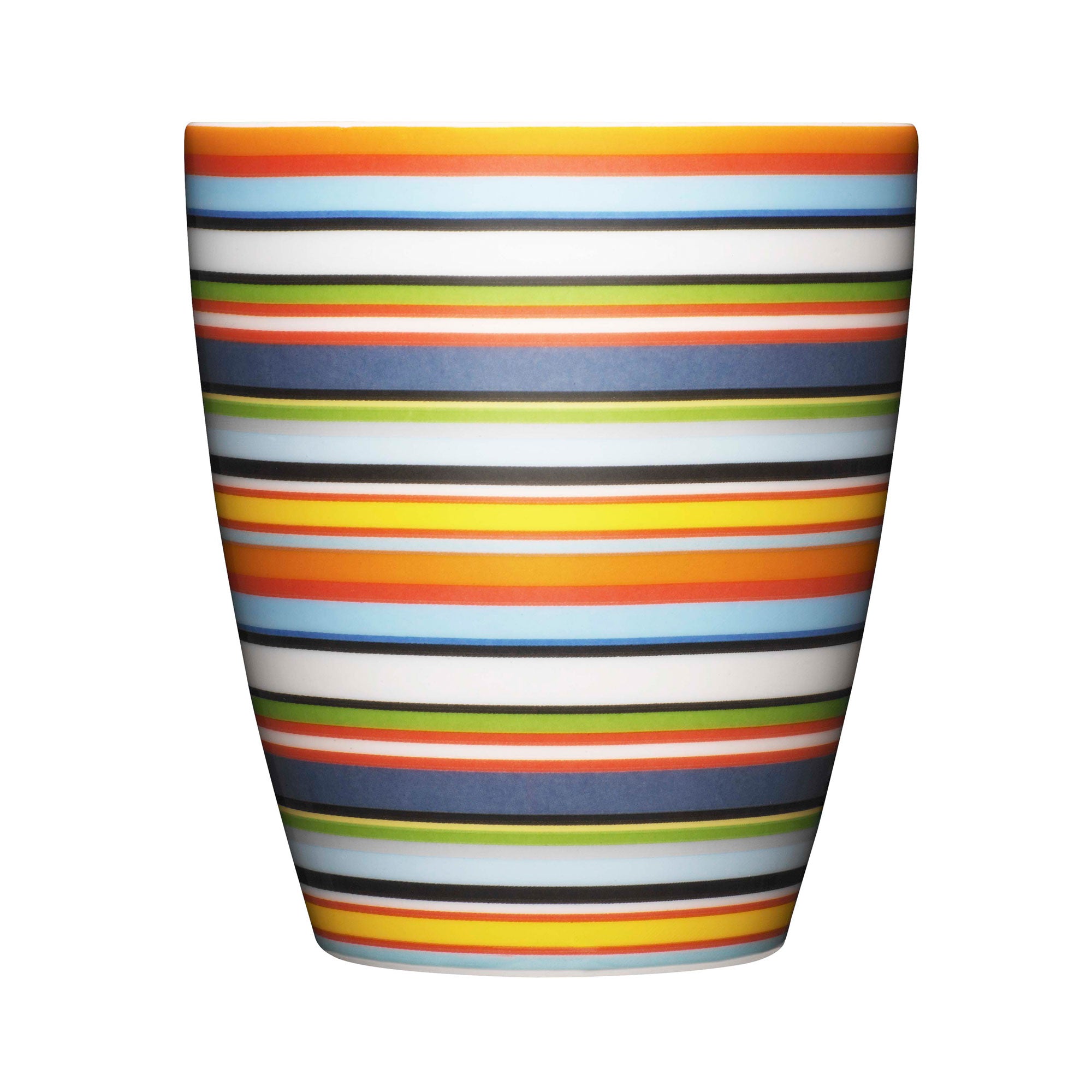 Iittala - Origo Becher gestreift | 0,25 l / orange