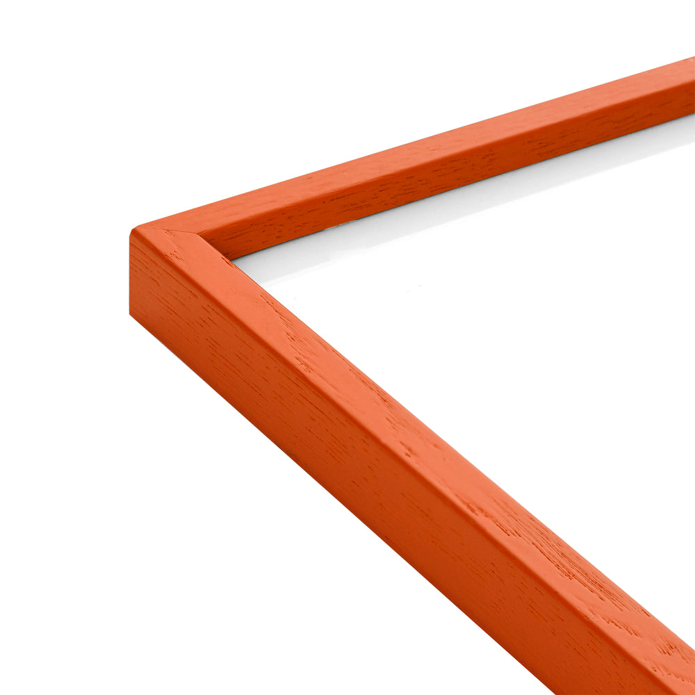 Paper Collective - Bilderrahmen | Eiche / 30 x 40 cm / orange, Eiche / 50 x 70 cm / orange
