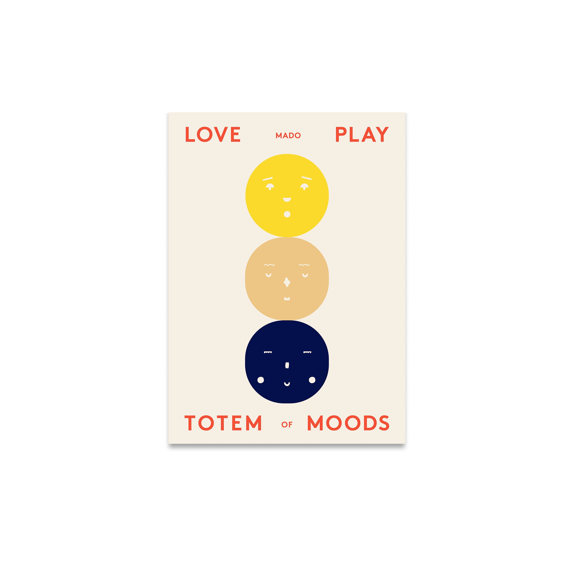 Paper Collective - Totem of Moods Poster | 30 x 40 cm