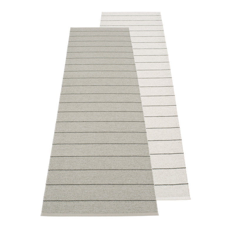 Pappelina - Carl Wendeteppich (70 cm) | 70 x 270 cm / warm grey/fossil grey