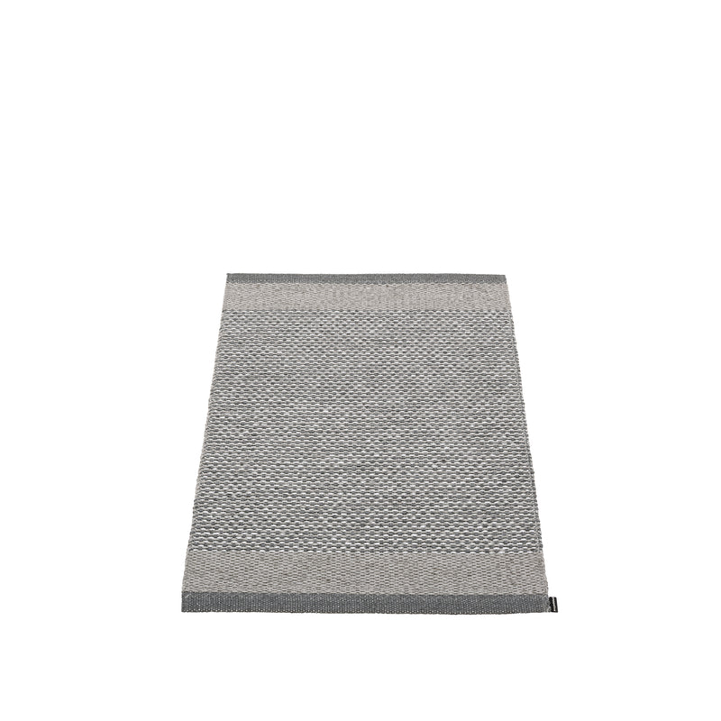 Pappelina - Edit Teppich | 60 x 85 cm / granit/grey metallic