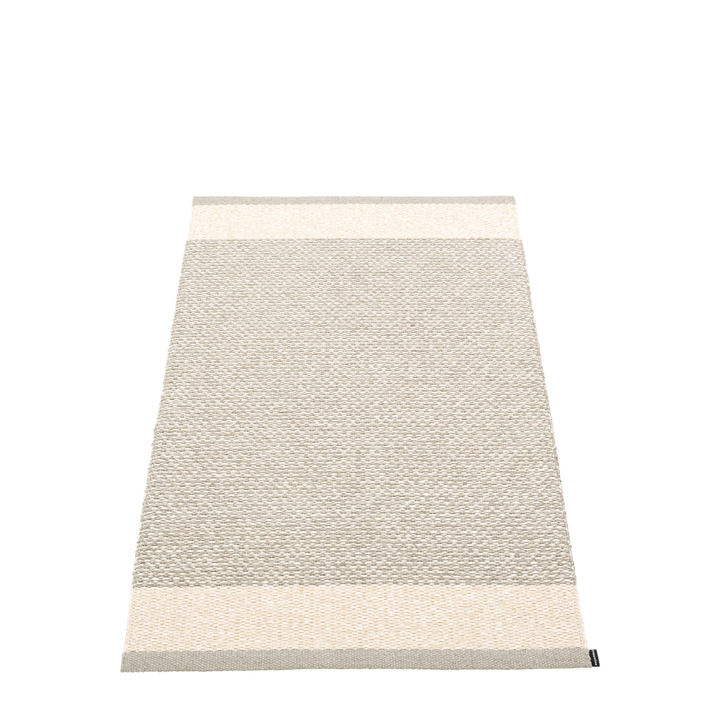 Pappelina - Edit Teppich | 70 x 120 cm / linen / vanilla/stone metallic