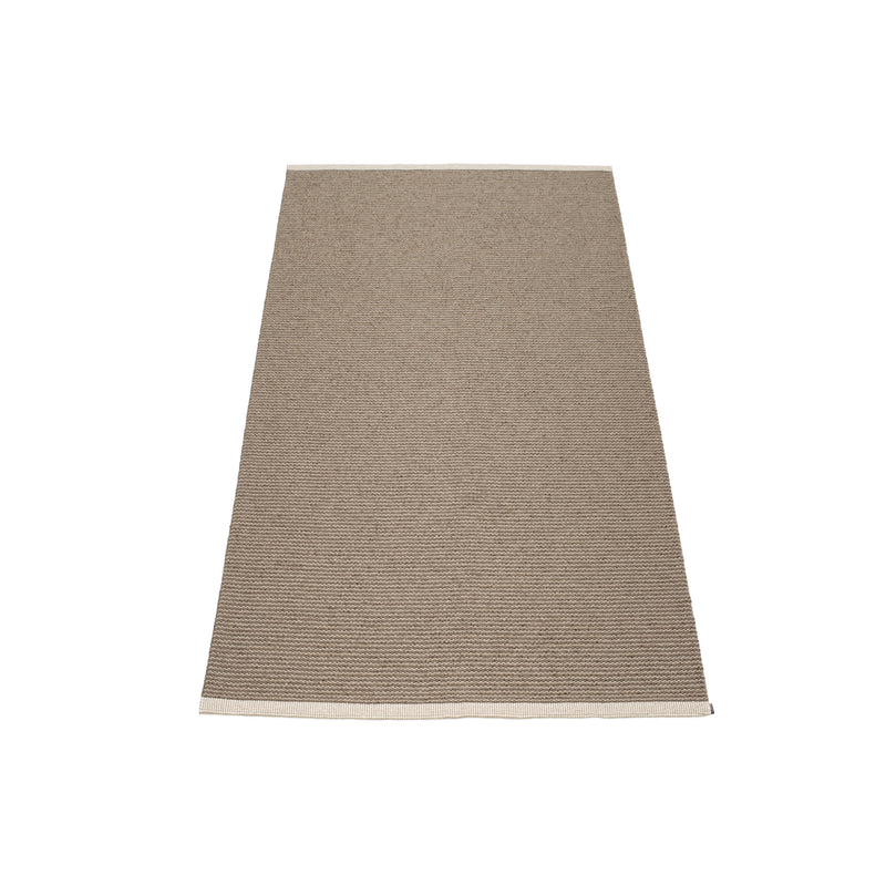 Pappelina - Mono Teppich (60 cm) | 60 x 150 cm / dark mud/mud