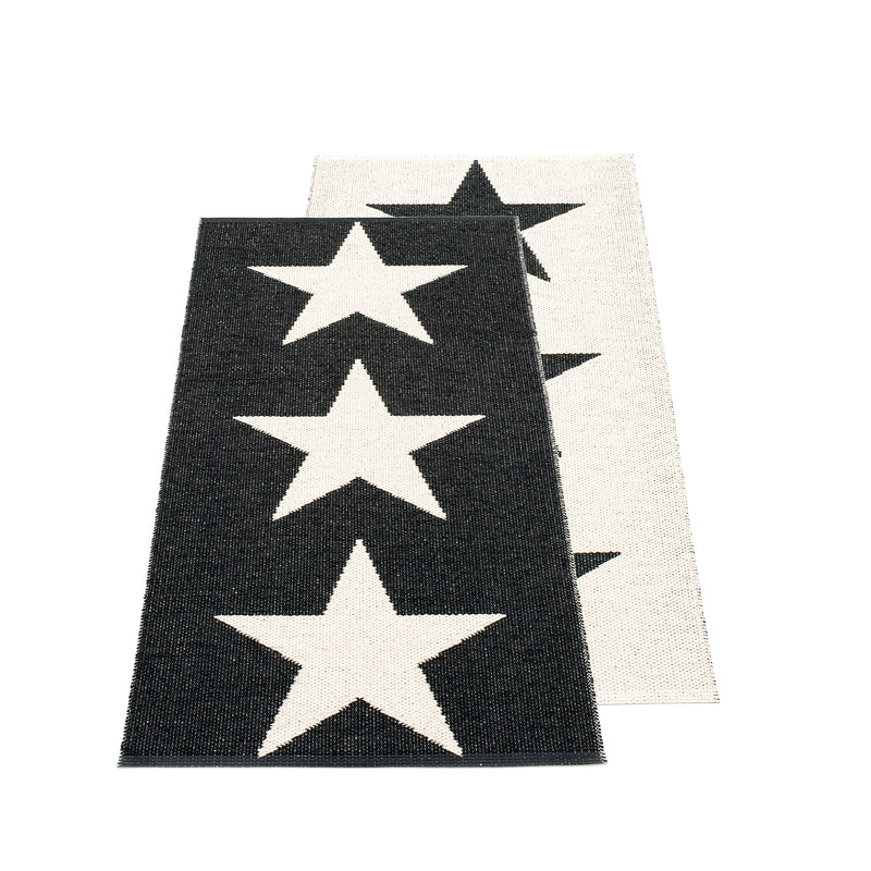Pappelina - Viggo One (70 cm) | 70 x 150 cm / black/vanilla