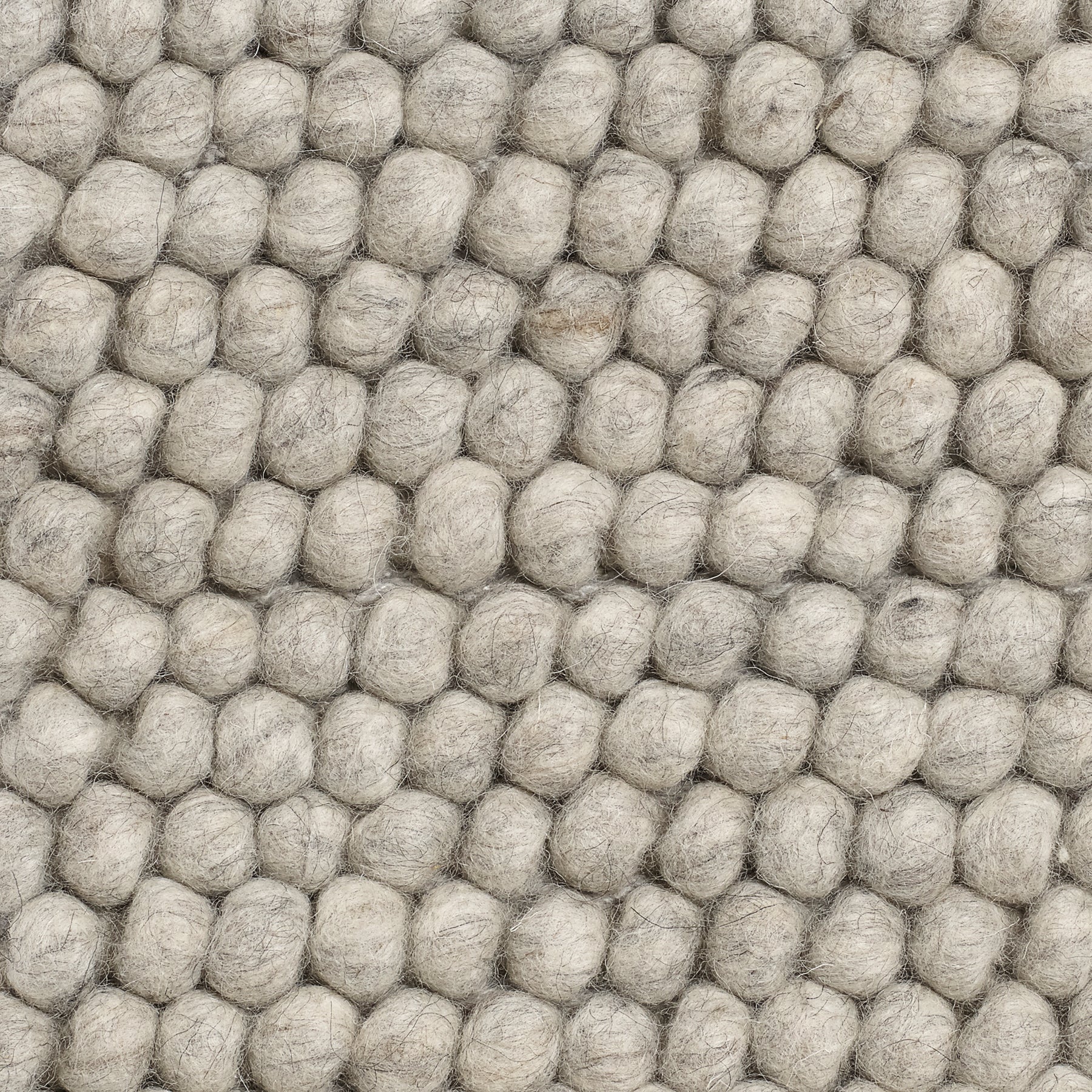 HAY - Peas Teppich | 140 x 200 cm / soft grey